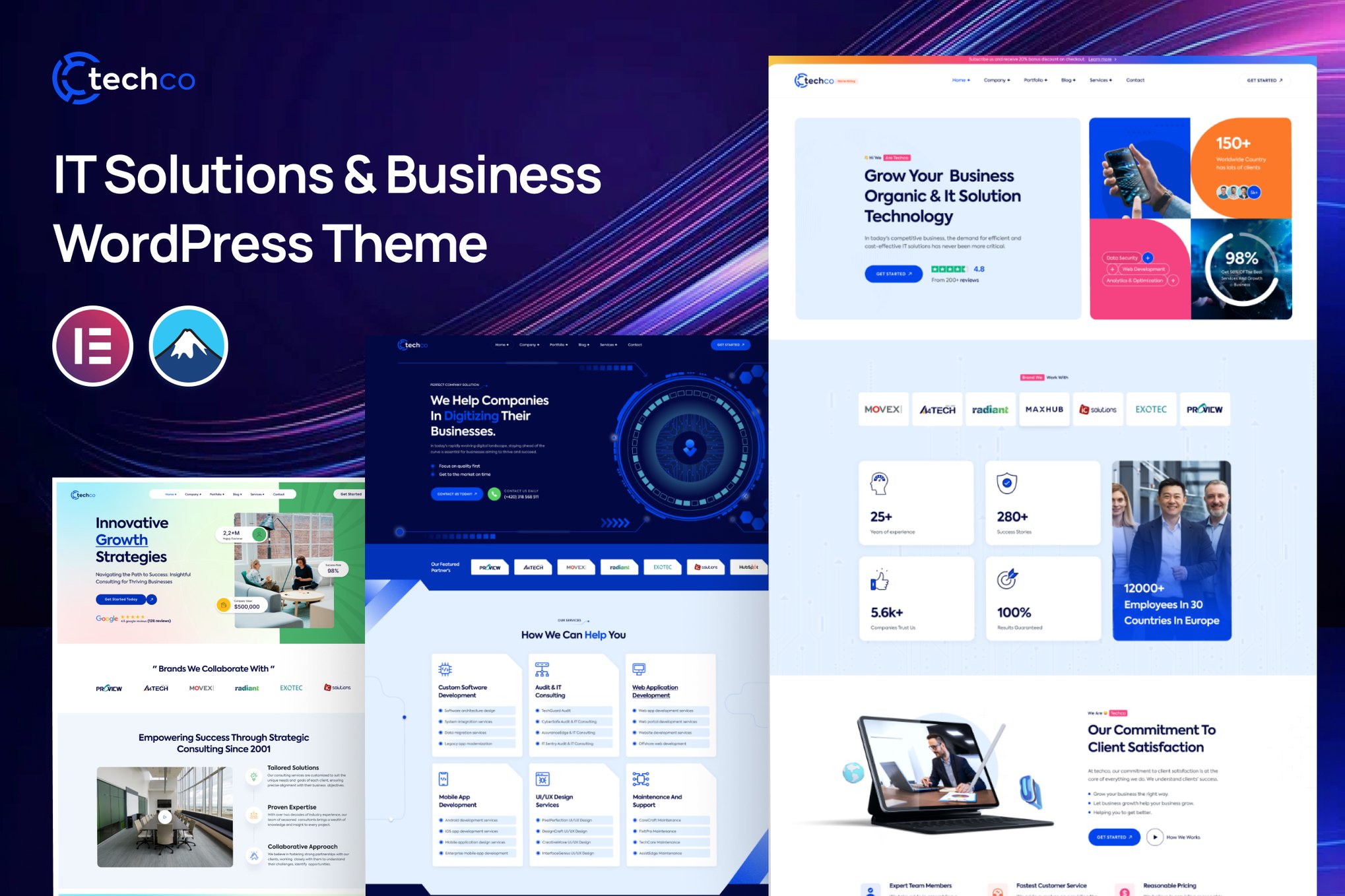 Techco- IT Solutions & Business 1.0.1 WordPress Theme