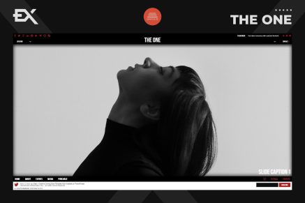 The One - One Page HTML Template