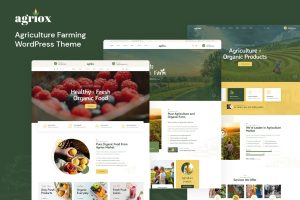 Agriox – Agriculture Farming WordPress Theme