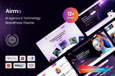 Aimo - Ai Agency & Technology Wordpress Theme 1.0.0