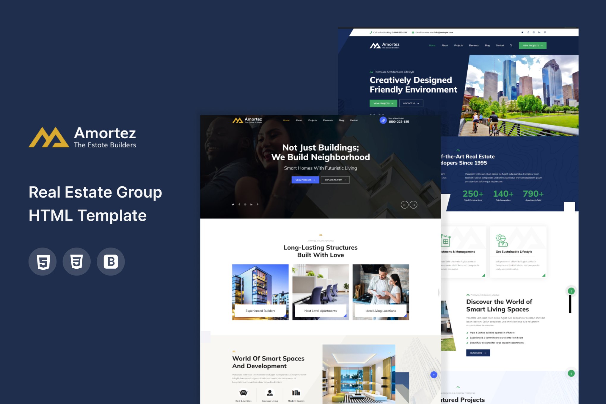 Amortez - Real Estate Group Html Template