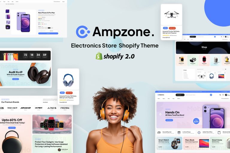 Ampzone – Electronics Store Shopify Theme