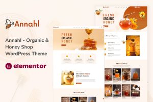 Annahl – Organic & Honey Shop WordPress Theme