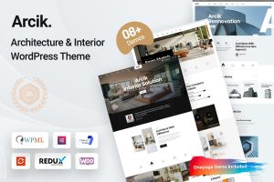 Arcik – Architecture WordPress Theme