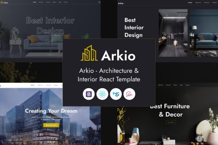 Arkio - Architecture & Interior Html5 Template