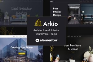 Arkio – Architecture & Interior WordPress Theme