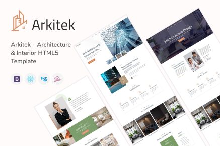 Arkitek - Architecture & Interior React Template