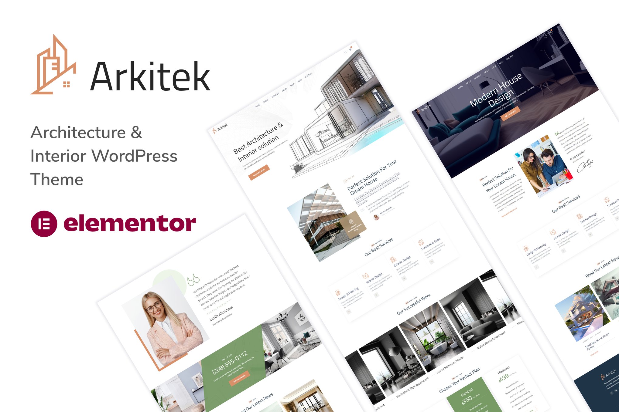 Arkitek - Architecture & Interior Wordpress Theme 1.0.2