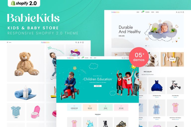 Kidexa – Kids & Baby Store Shopify Theme