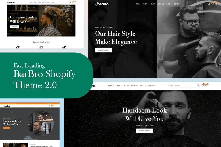 Barbro – Barbershop & Hair Salon Shopify Theme