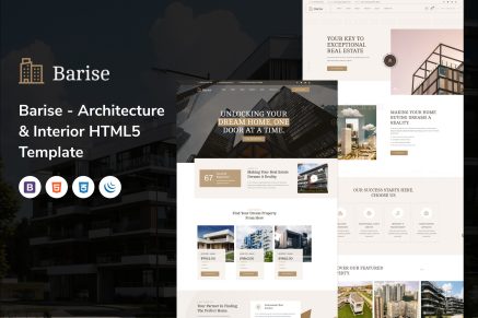 Barise - Architecture & Interior Html5 Template