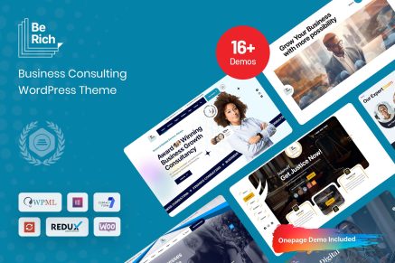 Berich - Consulting Corporate Wordpress Theme 1.0.4