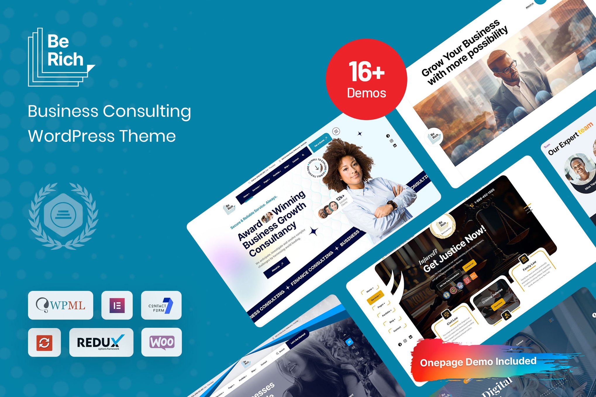 Berich - Consulting Corporate Wordpress Theme 1.0.4