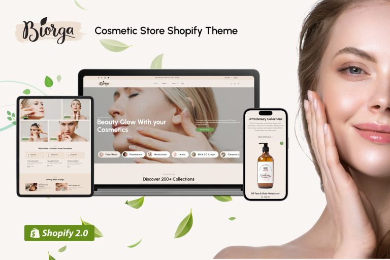 Biorga – Cosmetics Shop Shopify Theme