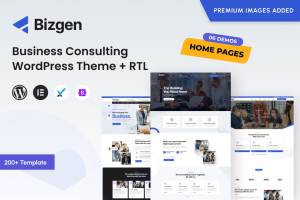 Bizgen – Business WordPress Theme + RTL