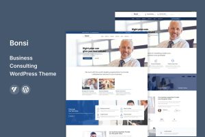 Bonsi – Business Consulting WordPress Theme