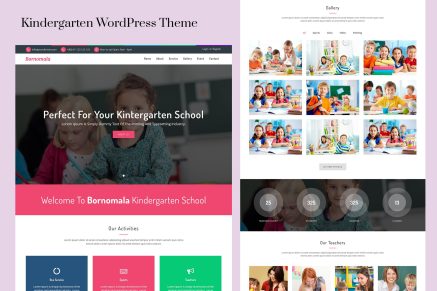 Bornomala - Kindergarten & School Wordpress Theme 1.8