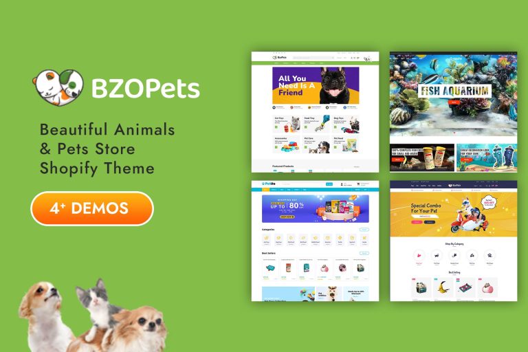 Bzopets – Pet Store & Supplies Shopify 2.0 Theme