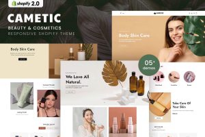 Cametic – Beauty & Cosmetics Shopify 2.0 Theme