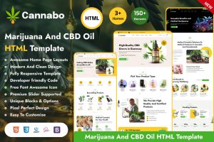 Cannabo – Cannabis & Marijuana Shop HTML Template