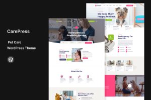 CarePress – Pet Care WordPress Theme