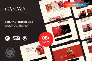 Casava – Beauty & Fashion Blog WordPress Theme