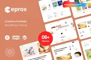 Ceprox – Creative Portfolio WordPress Theme