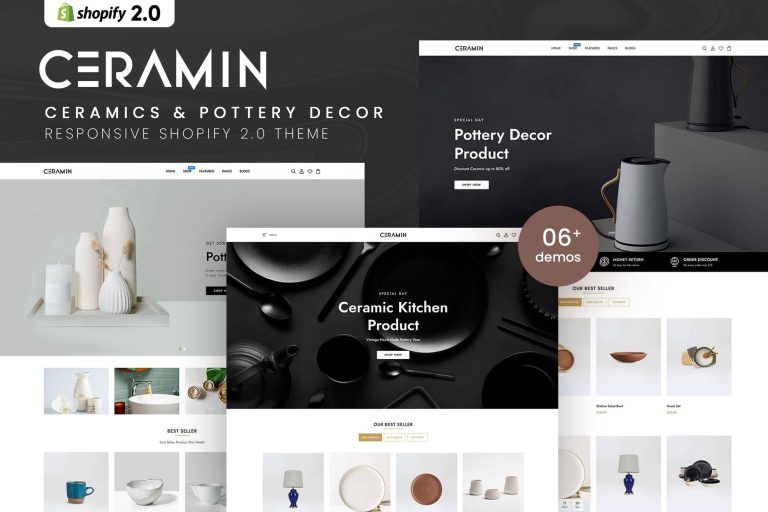 Gramic – Ceramics & Pottery Decor Shopify Theme