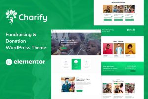 Charify – Fundraising & Donation WordPress Theme