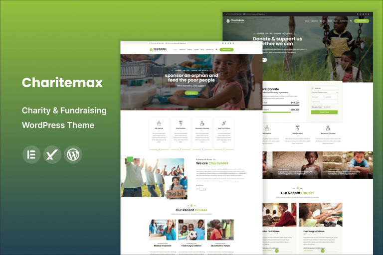 Charitemax – Fundraising WordPress Theme