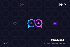 Aiwave – PHP – AI SaaS Website + Dashboard UI Kit