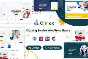 Clinox – Cleaning Services WordPress Theme