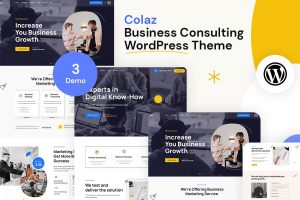 Colaz – Business Consulting WordPress Theme