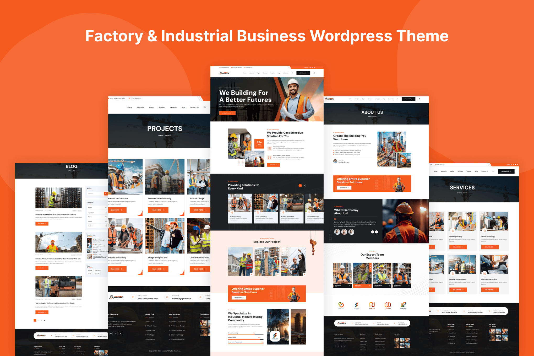 Construction Wordpress Theme 1.1.0