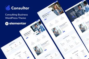 Consultar – Consulting Business WordPress Theme