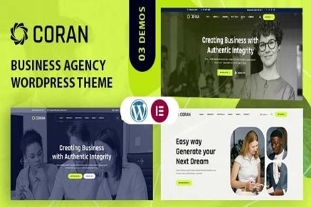 Coran - Business Agency Wordpress Theme 1.0.3