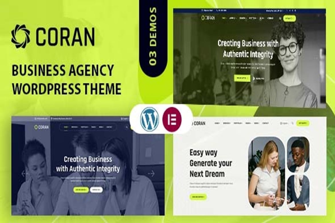 Coran - Business Agency Wordpress Theme 1.0.3