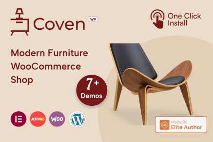 Coven - Furniture Store Woocommerce Wordpress Theme