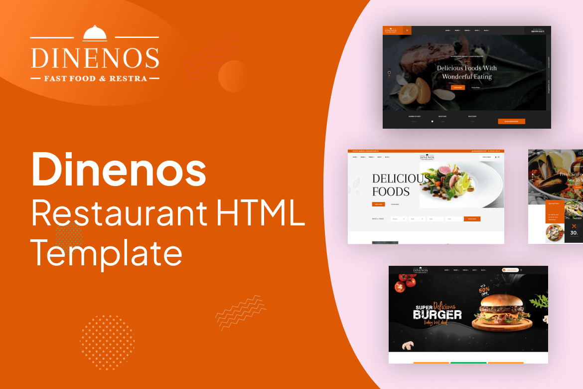 Dinenos - Restaurant Html Template