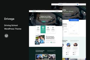 Drivega – Driving School WordPress Theme