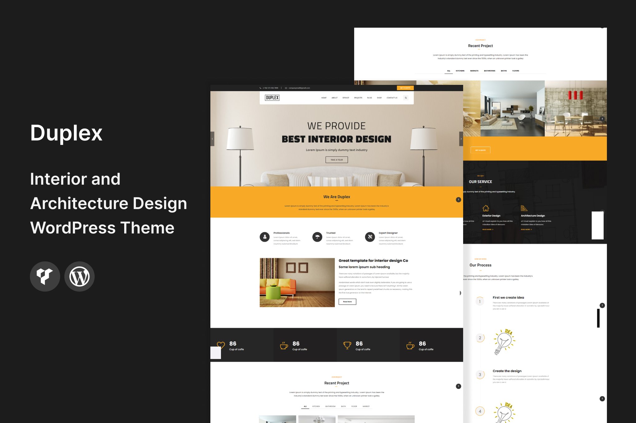 Duplex - Interior And Architecture Wordpress Theme 3.0