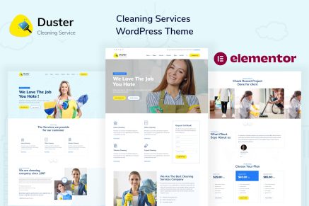 Dustar - Cleaning Services Wordpress Theme 1.0.7