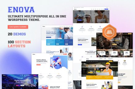 Enova - Multipurpose Business Wordpress Theme 2.2.1