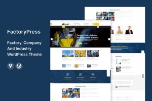 FactoryPress – Factory & Industry WordPress Theme