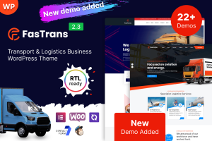 Fastrans – Logistics WordPress Theme