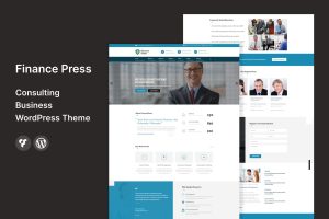 Finance Press – Consulting Business WordPress Them