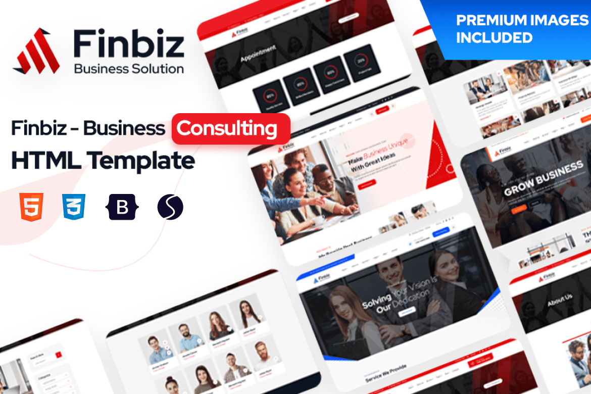 Finbiz - Consulting Business Html Template