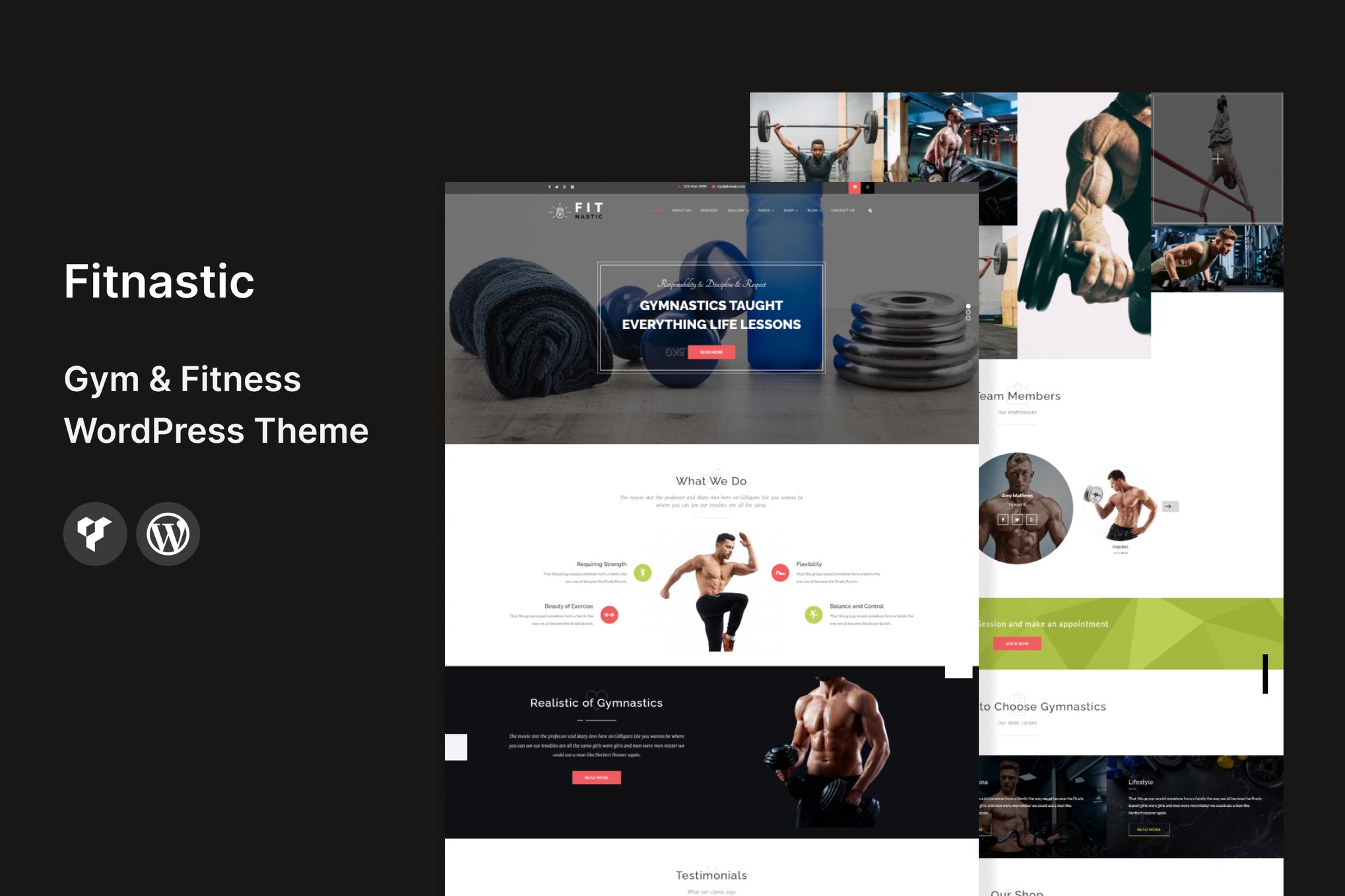 Fitnastic | Gym & Fitness Wordpress Theme 2.7