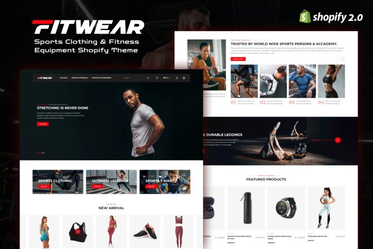 Fitwear – Sports Clothing & Fitness Equipment Shop