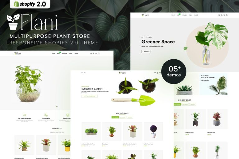 MinPlant – MultiPurpose Plant Store Shopify Theme